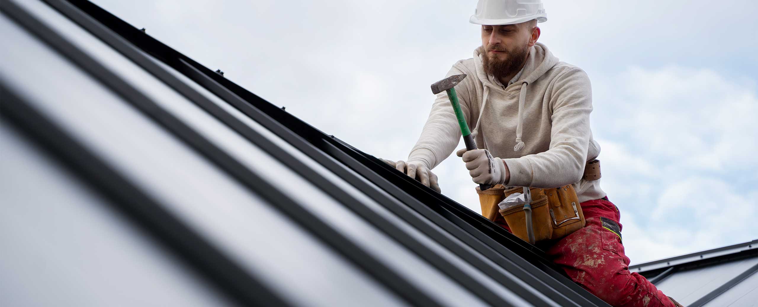Steel sheeting is one of the most popular roofing materials