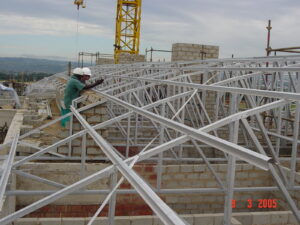 An example of steel trusses and frames, it is important to ensure your steel truss specifications match your project
